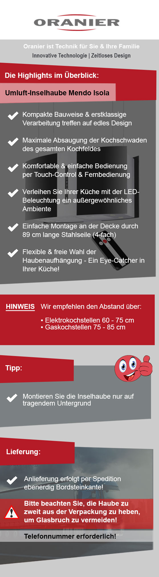 Programmübersicht Oranier