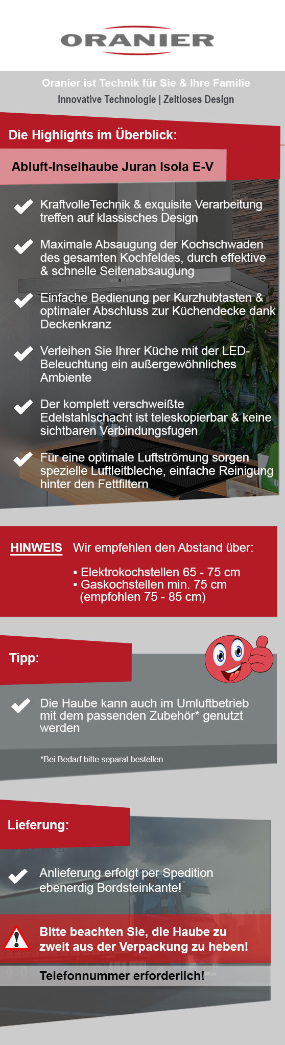 Programmübersicht Oranier