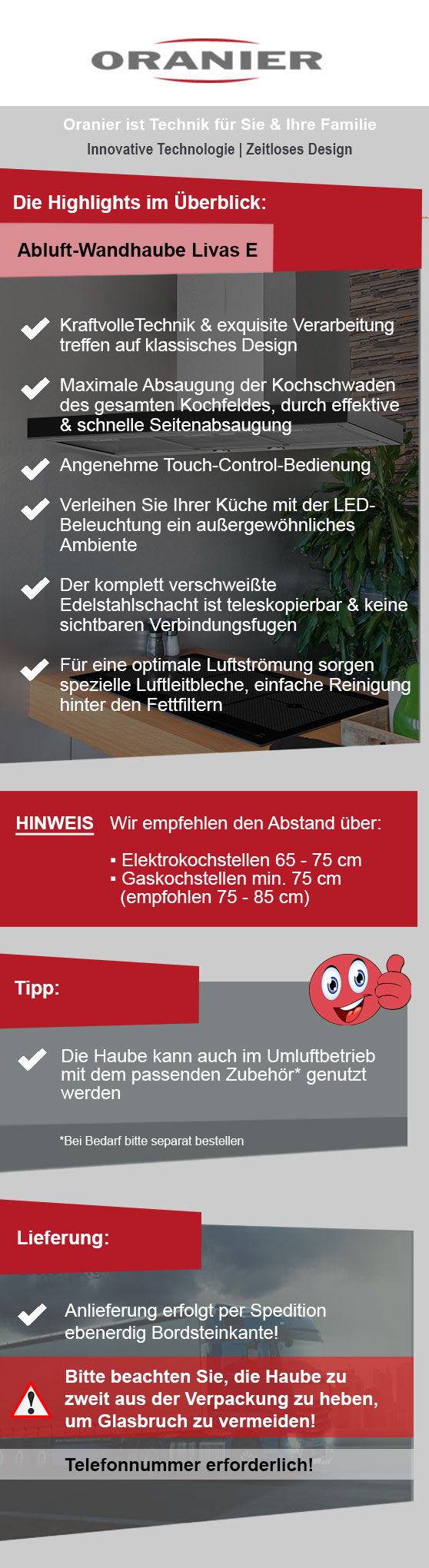 Programmübersicht Oranier