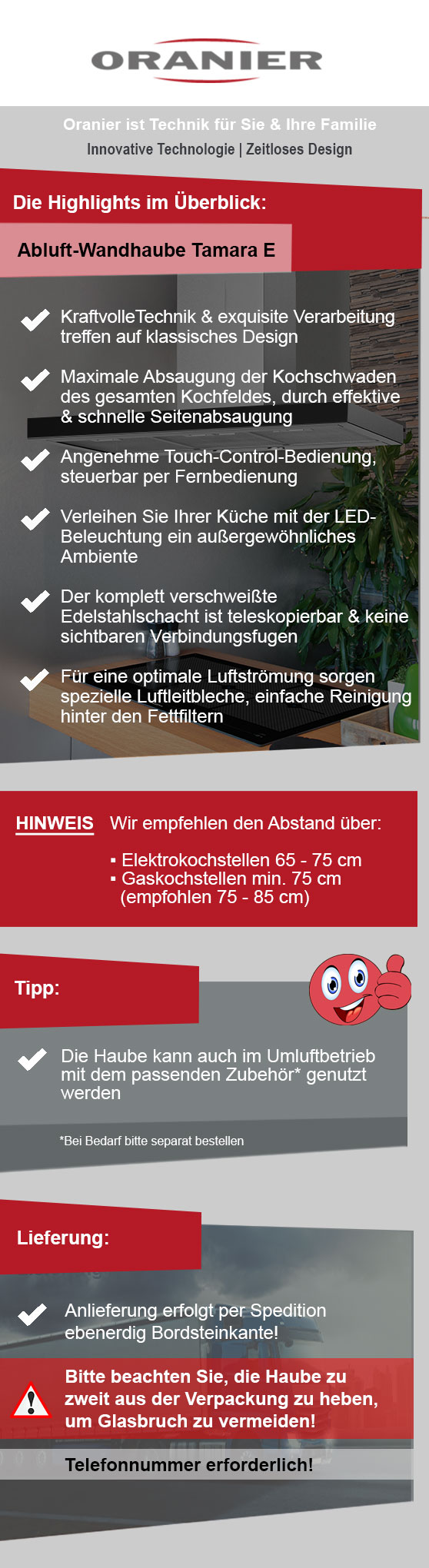 Programmübersicht Oranier