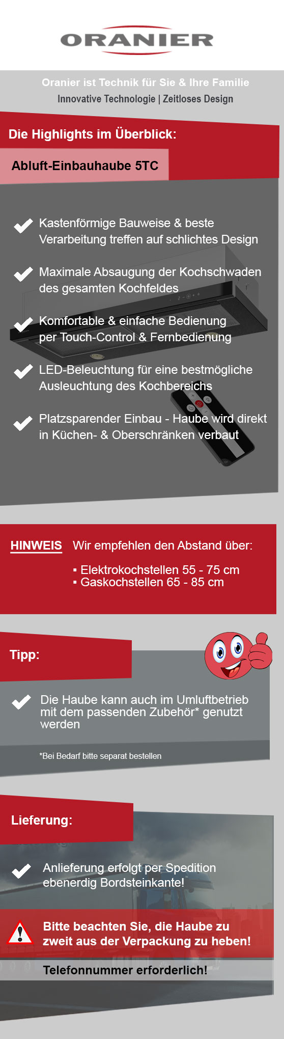 Programmübersicht Oranier