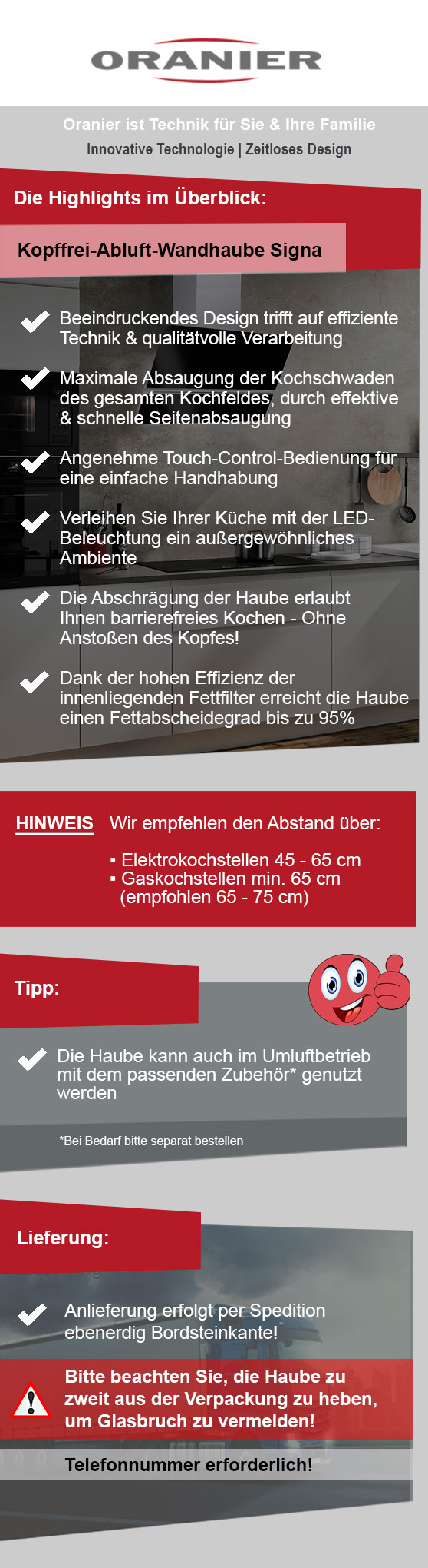 Programmübersicht Oranier
