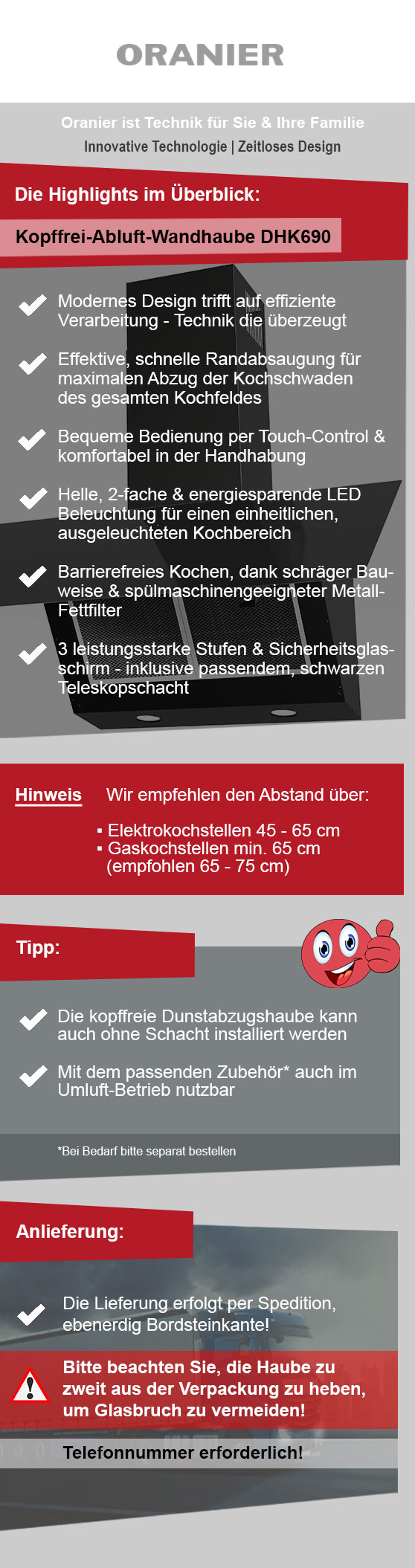 Programmübersicht Oranier