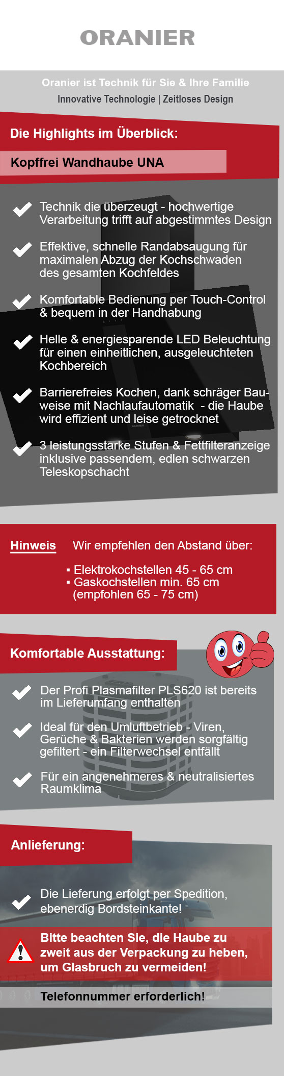 Programmübersicht Oranier