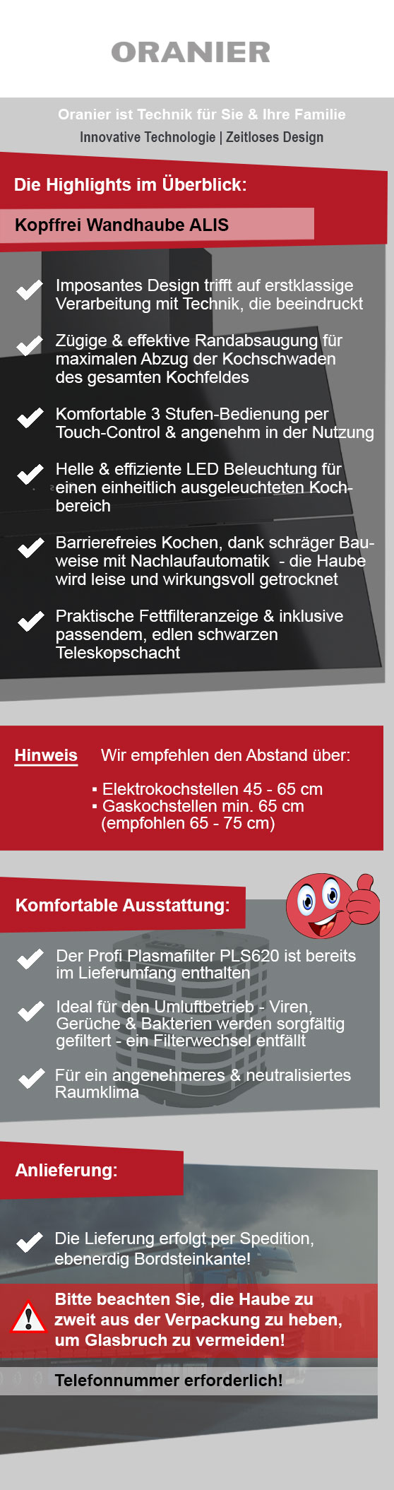 Programmübersicht Oranier