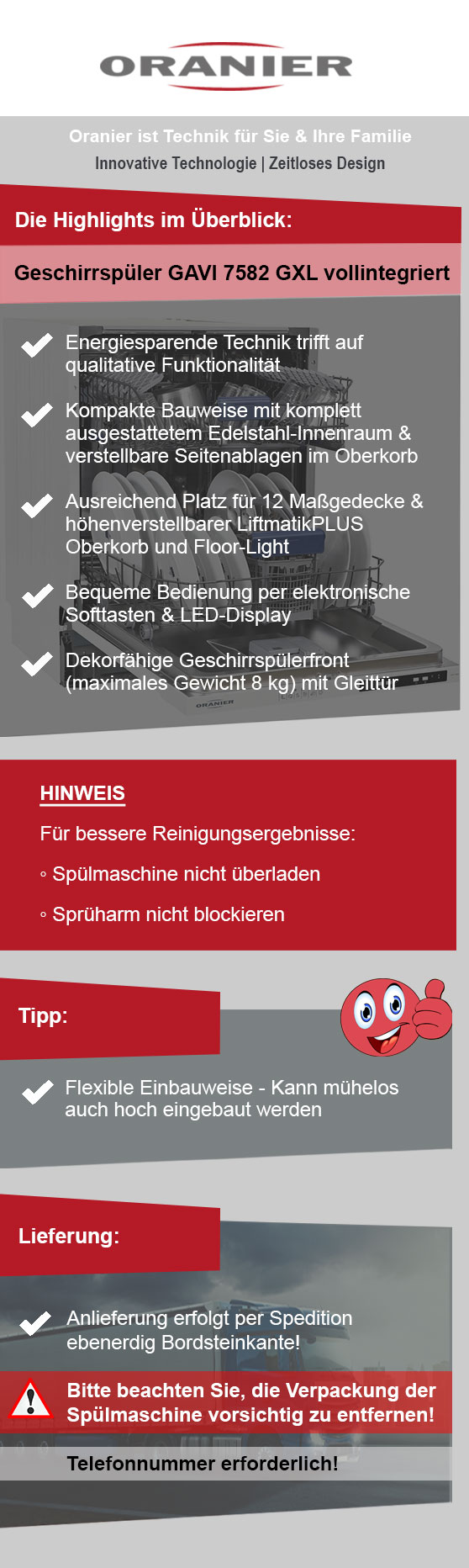 Programmübersicht Oranier