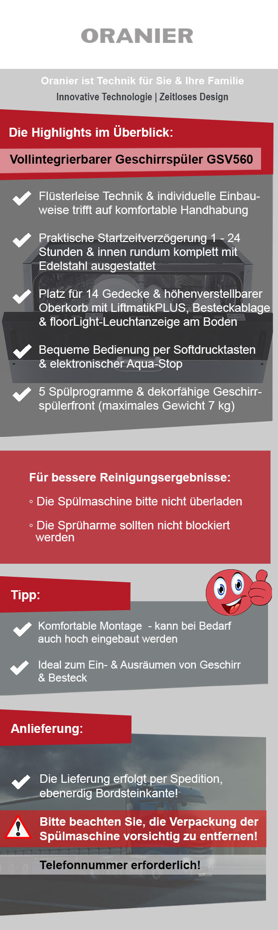 Programmübersicht Oranier