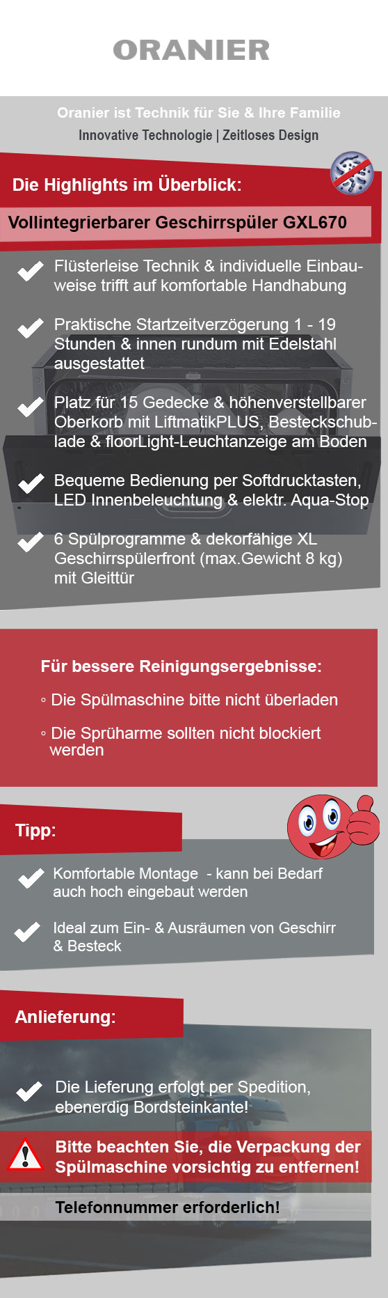 Programmübersicht Oranier