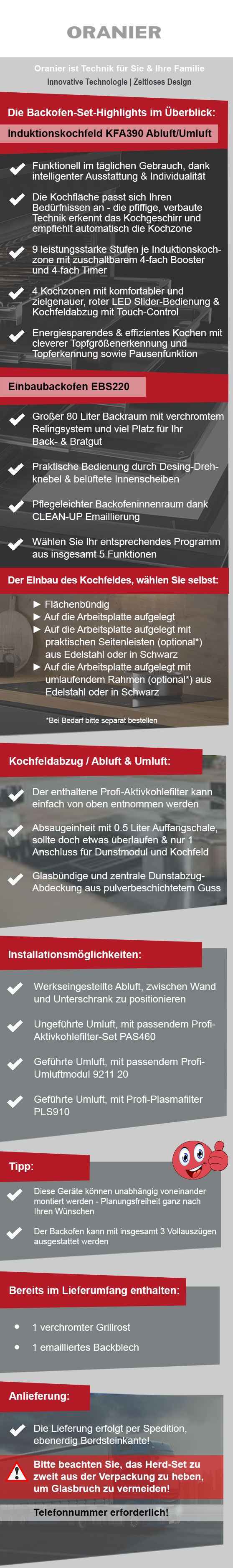 Programmübersicht Oranier