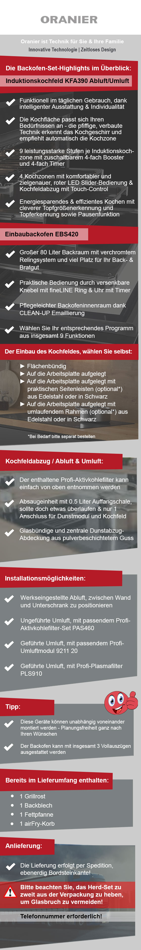 Programmübersicht Oranier