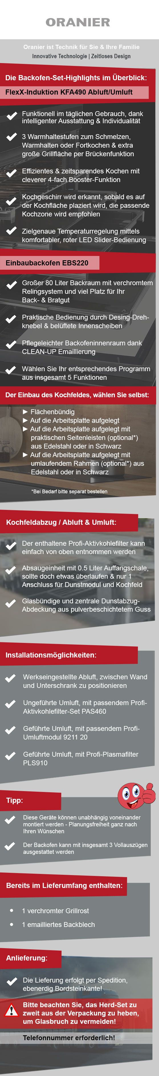 Programmübersicht Oranier