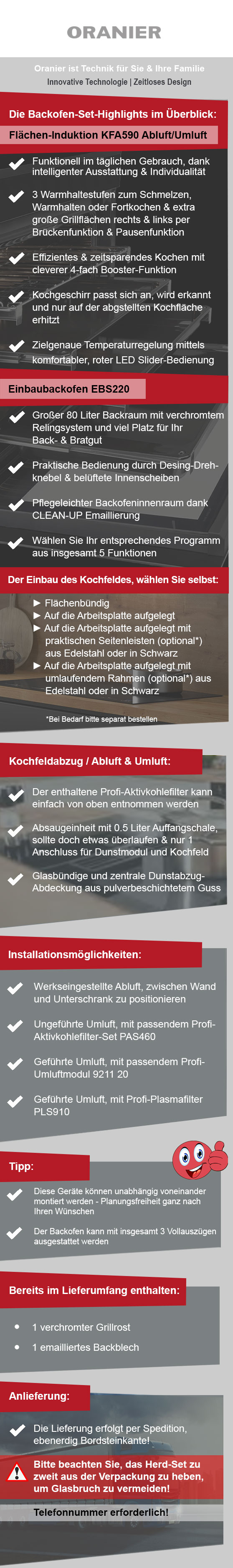 Programmübersicht Oranier