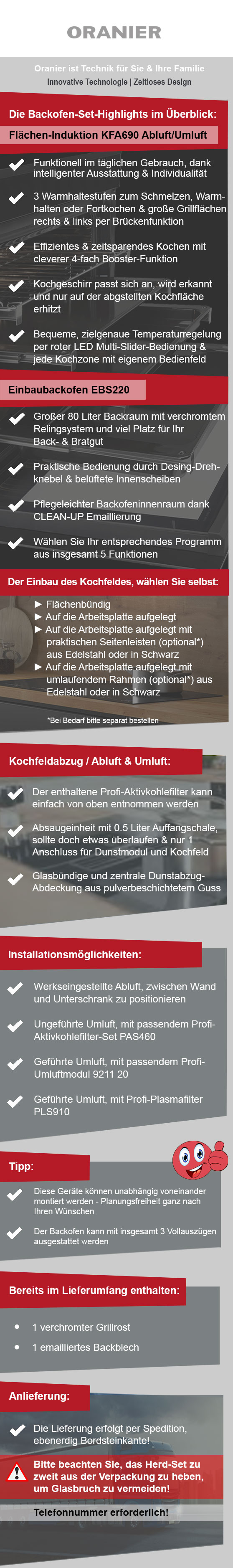 Programmübersicht Oranier