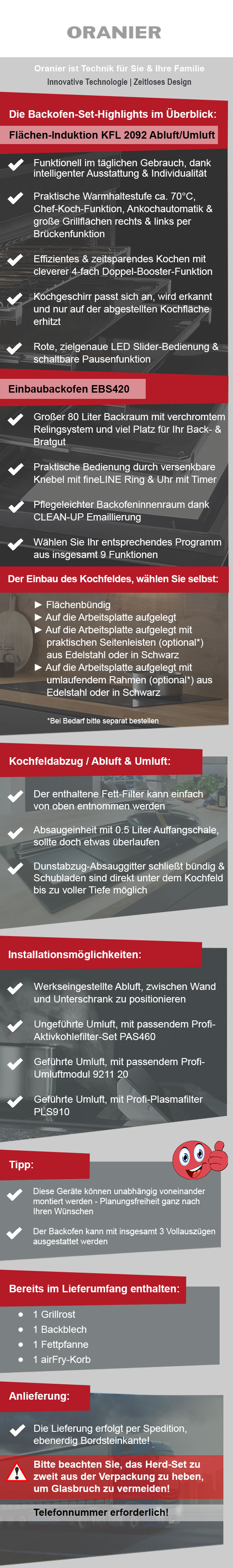 Programmübersicht Oranier