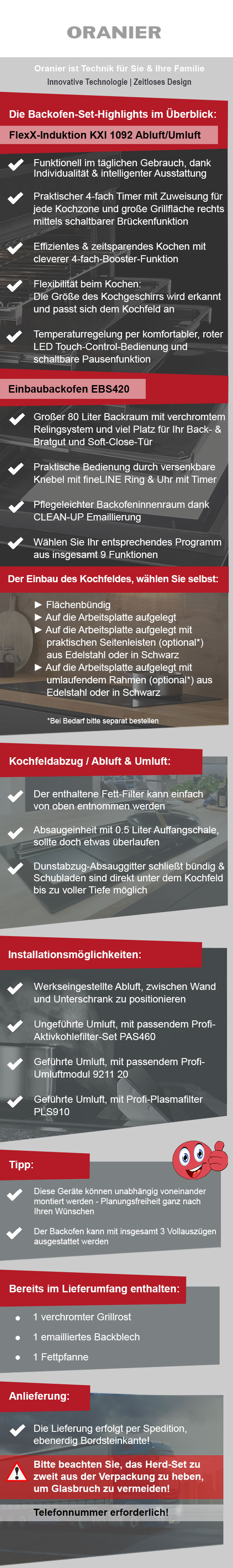 Programmübersicht Oranier