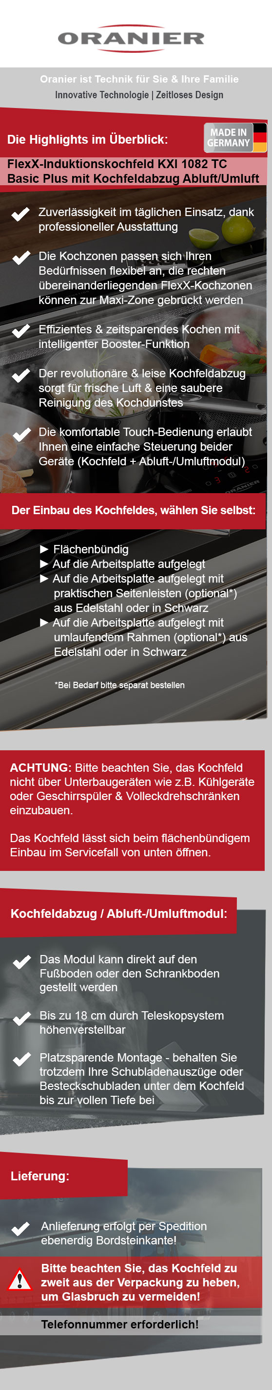 Programmübersicht Oranier