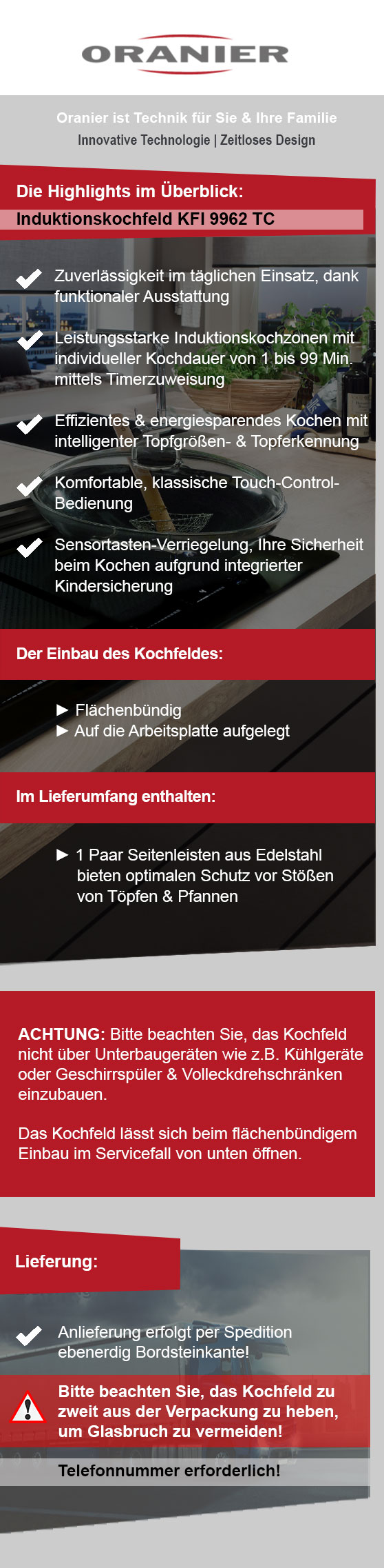 Programmübersicht Oranier