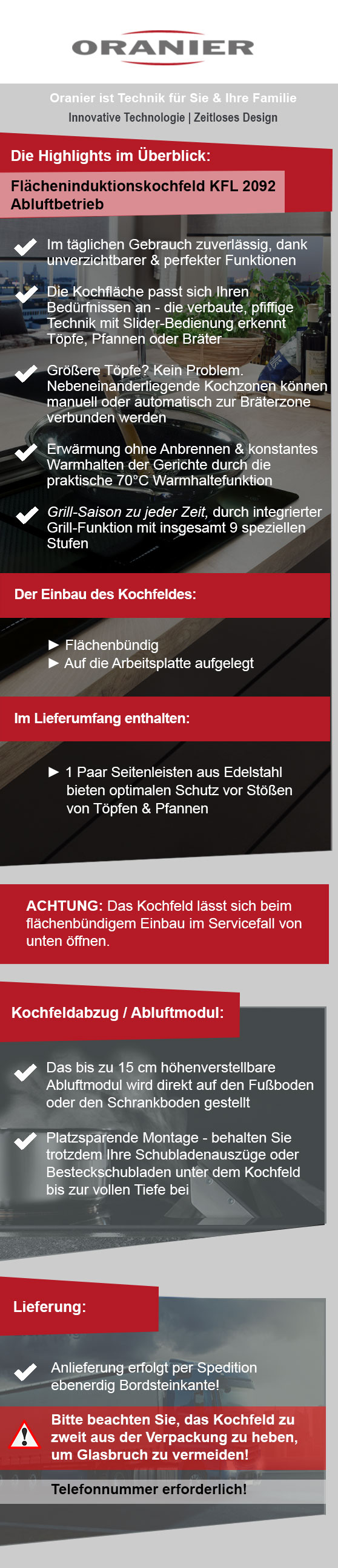Programmübersicht Oranier
