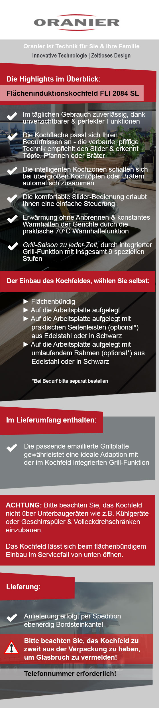 Programmübersicht Oranier