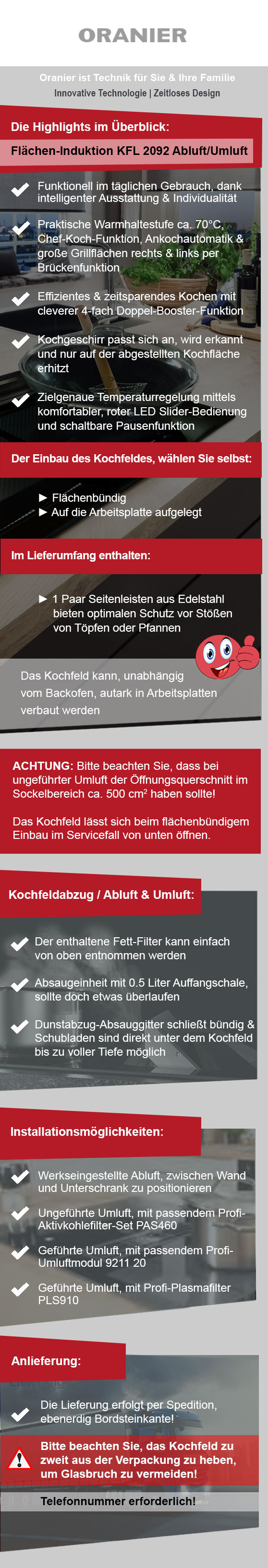 Programmübersicht Oranier