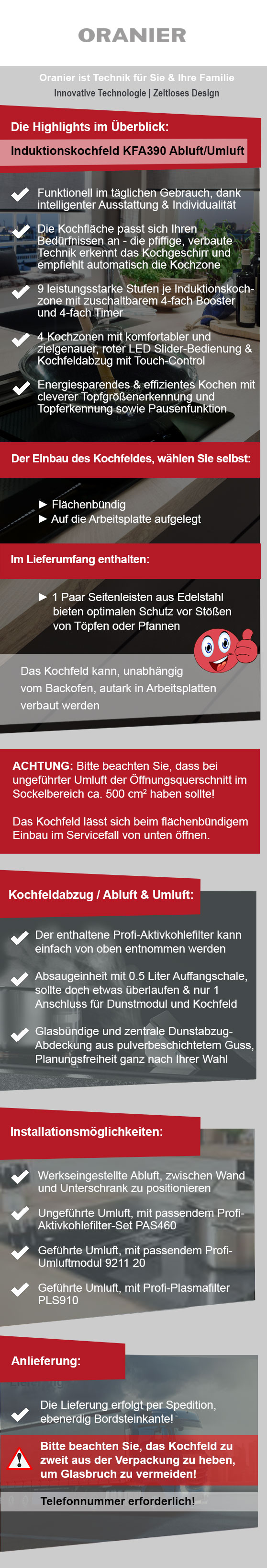 Programmübersicht Oranier