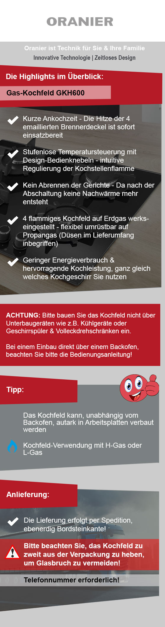 Programmübersicht Oranier