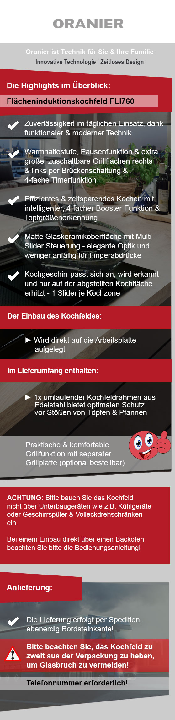 Programmübersicht Oranier
