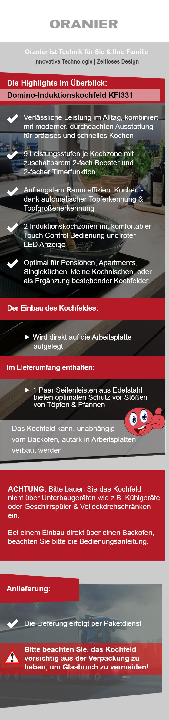 Programmübersicht Oranier