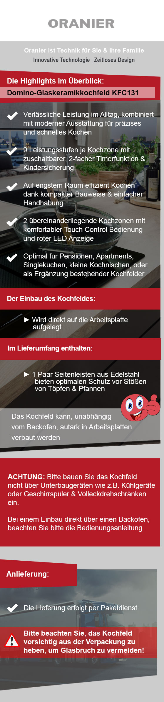 Programmübersicht Oranier