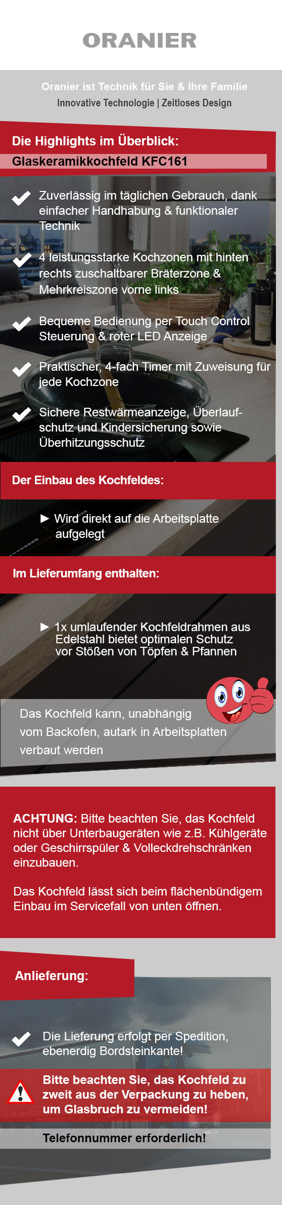 Programmübersicht Oranier