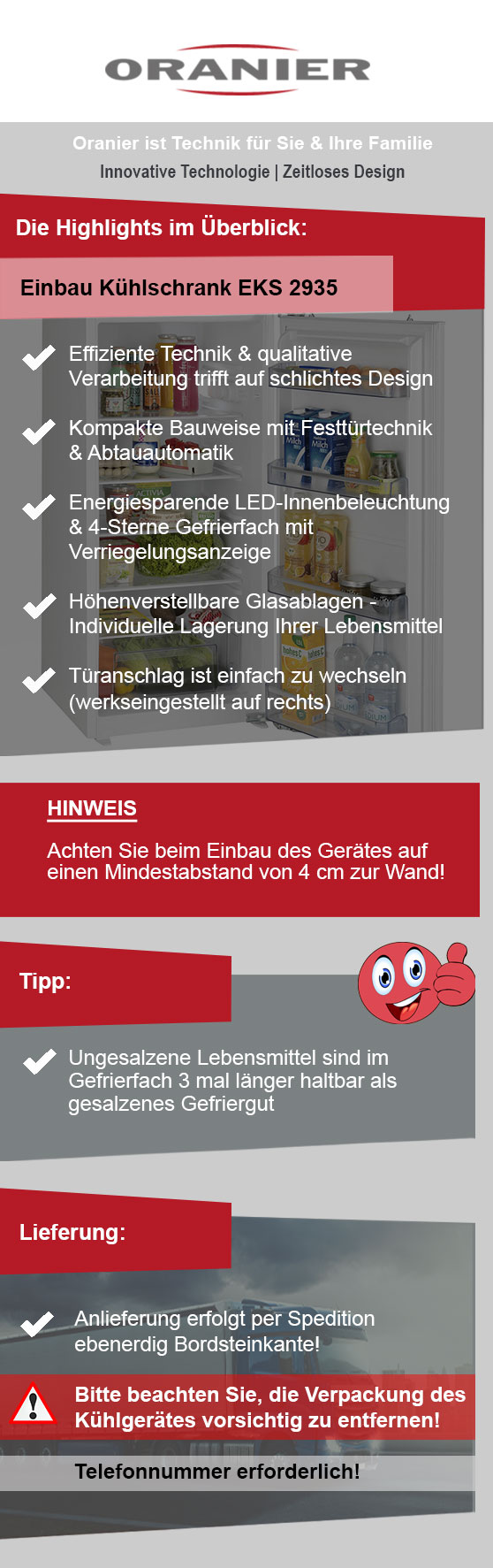 Programmübersicht Oranier