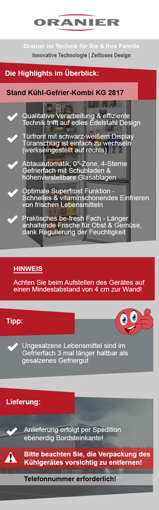 Programmübersicht Oranier