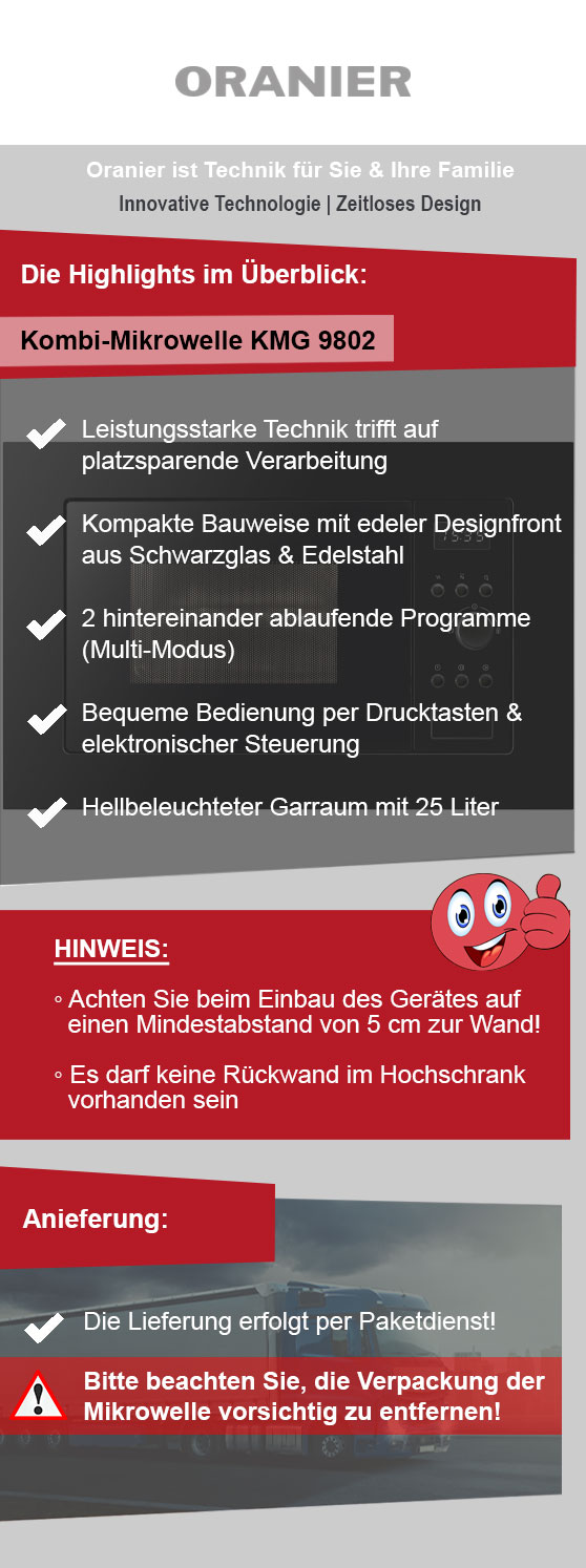 Programmübersicht Oranier