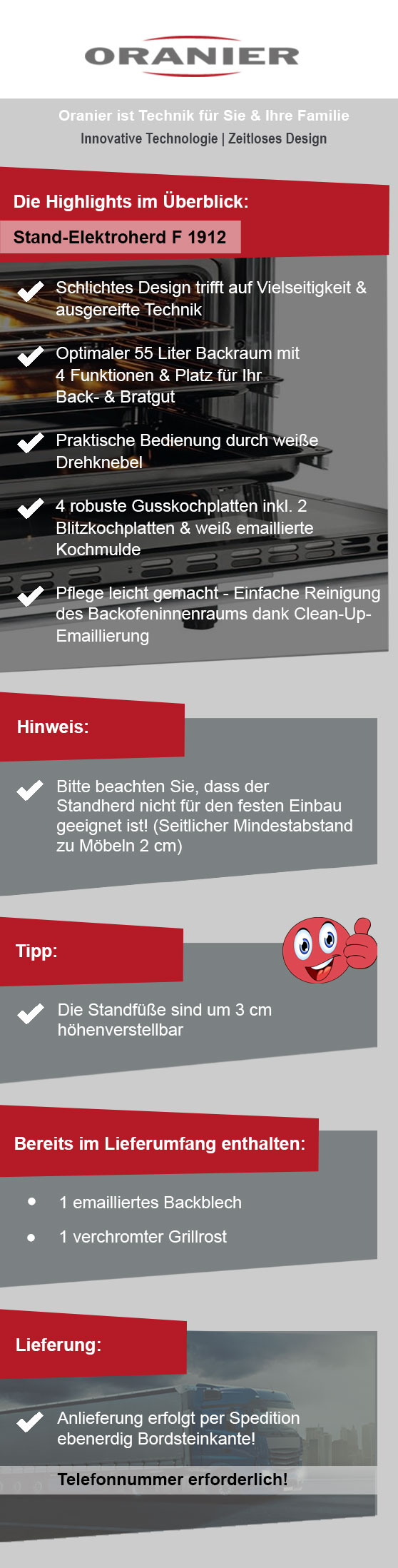 Programmübersicht Oranier