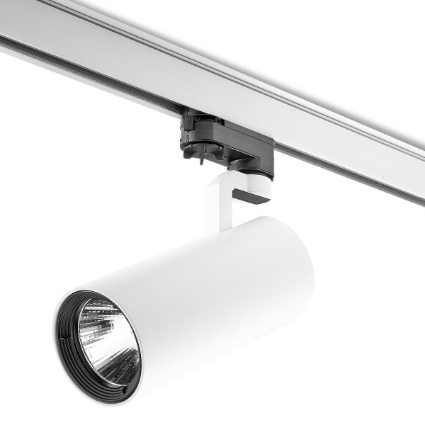LED Strahler Mini Bond Tube Ø 80 mm weiss