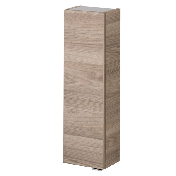 Fackelmann schmaler 1-türiger Bad Hängeschrank 20 cm Luxor braun / links