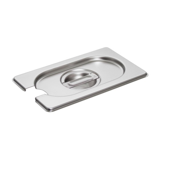 Schneider GN Edelstahl Deckel mit Löffelaussparung für 1/9 Gastronorm-Behälter