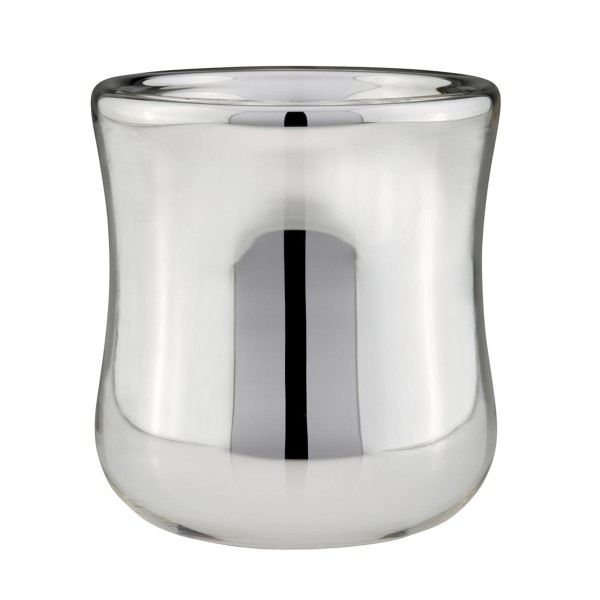 H.Bauer jun. Blumenvase 19 cm silber Höhe 20 cm - Art.-Nr. 834 große silberne
