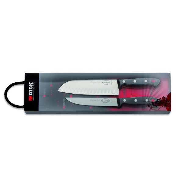 Dick 8497000 Superior Messerset 2-teilig schwarz