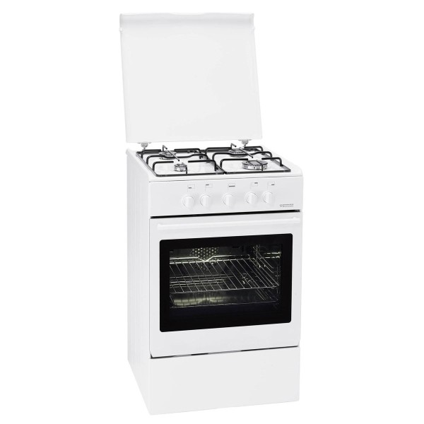 Oranier Standherd Gas 4-flammig F 2355 weiß 55 cm
