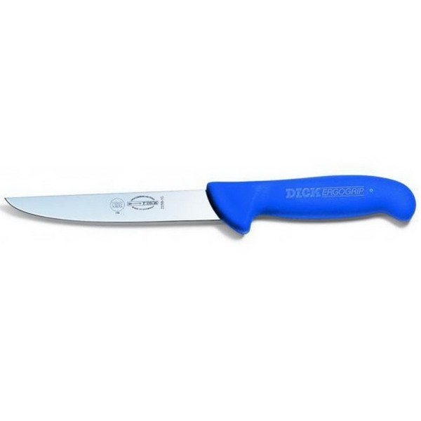 Dick 82259130 Ergo Grip Ausbeinmesser breit blau 13 cm