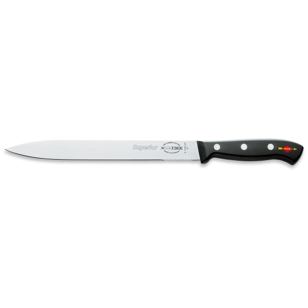 Dick 81035230 Superior Aufschnittmesser Anschnittsäge schwarz 23 cm