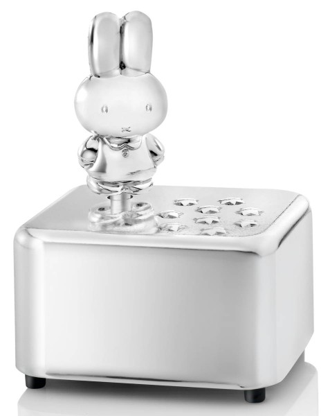 Zilverstad Spiel-Uhr miffy versilbert anlaufgeschützt - Art.-Nr. 6901261