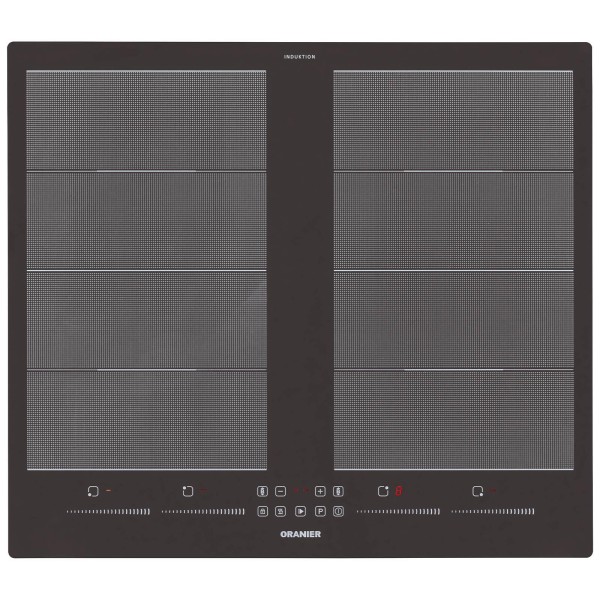 Oranier Flächeninduktion 60 cm FLI760 Induktionskochfeld mit matter Oberfläche & Multi-Slider