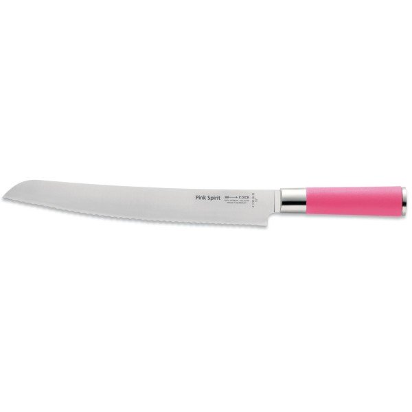 Dick großes Brotmesser 26 cm Klinge rostfreier Stahl Pink Spirit - Art.-Nr. 81739262-79
