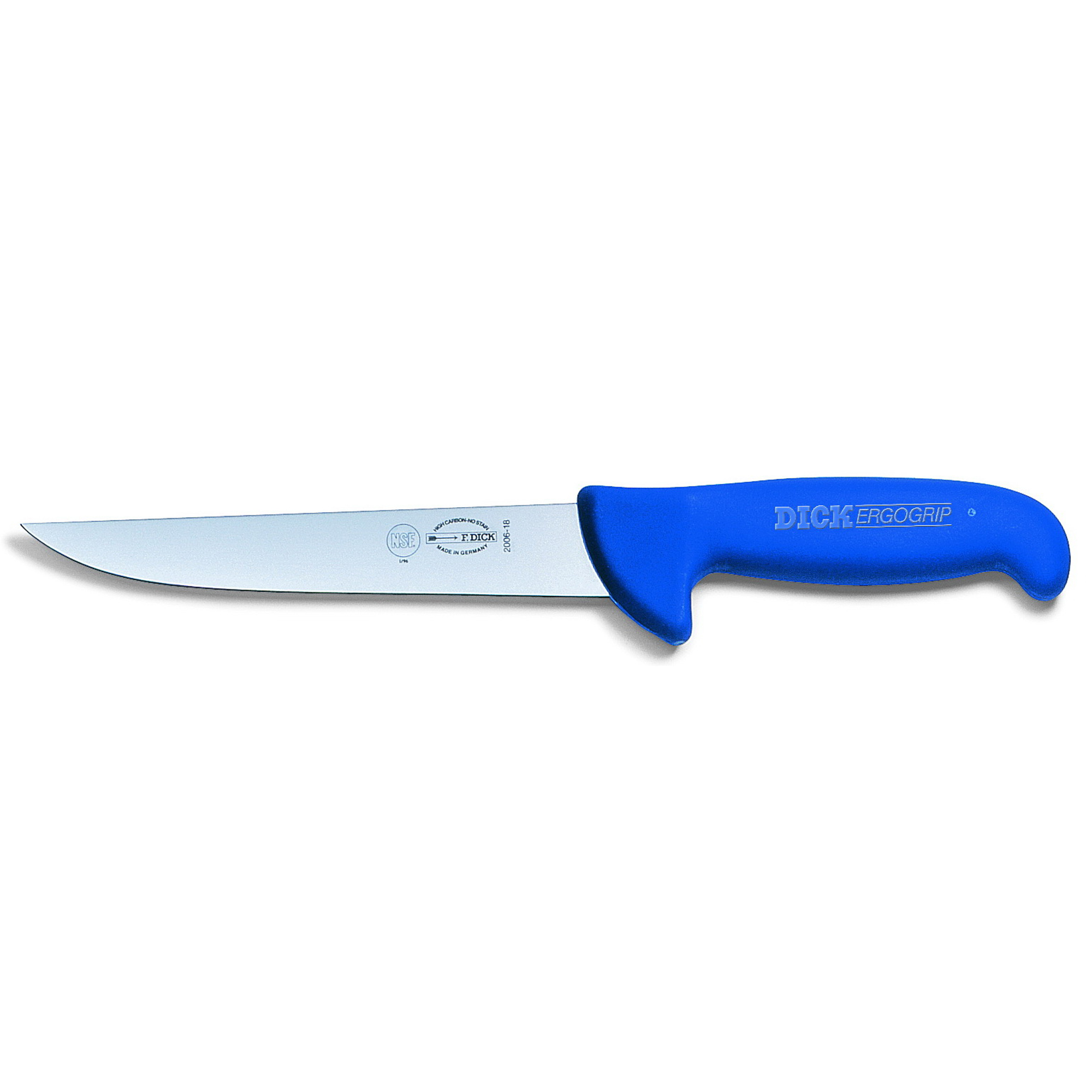 Dick Ausbeinmesser 13 cm gelb kleines Fleischermesser schmale steife Klinge 