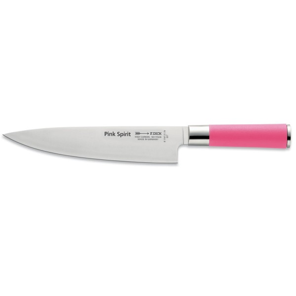 Dick großes Kochmesser 21 cm Klinge rostfreier Stahl Pink Spirit - Art.-Nr. 81747212-79