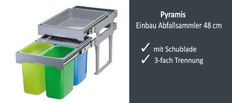 Abfallsammler für die Küche – clever trennen & sauber verstauen