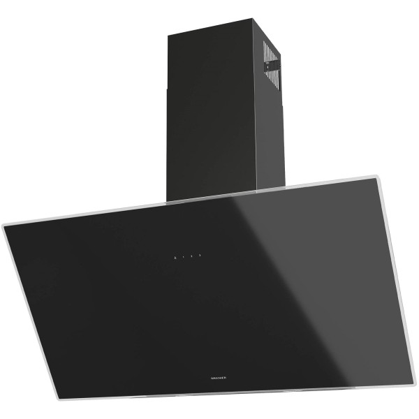 Oranier Wandhaube 90 cm schwarz kopffreie Haube LEA90S1 inkl. Plasmafilter für Umluftbetrieb