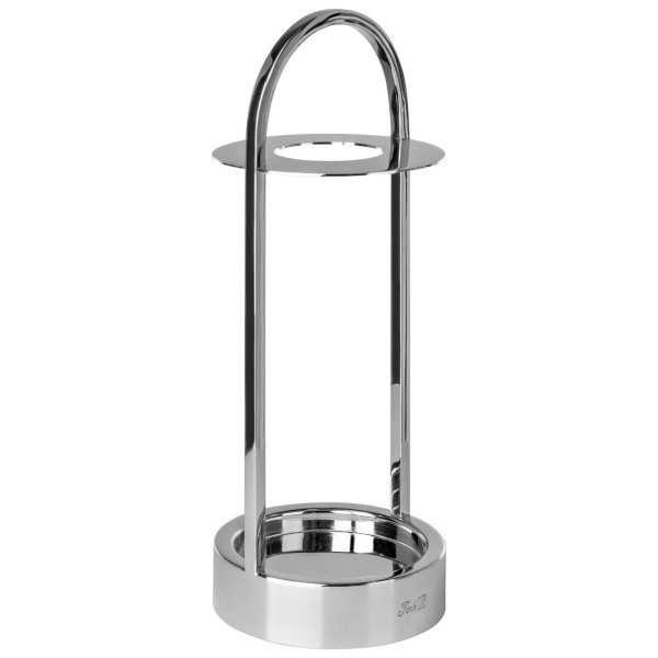 Fink hohes Windlicht 38 cm ohne Glas Edelstahl Kerzenhalter zum Stellen & Hängen - Art.-Nr. 146313